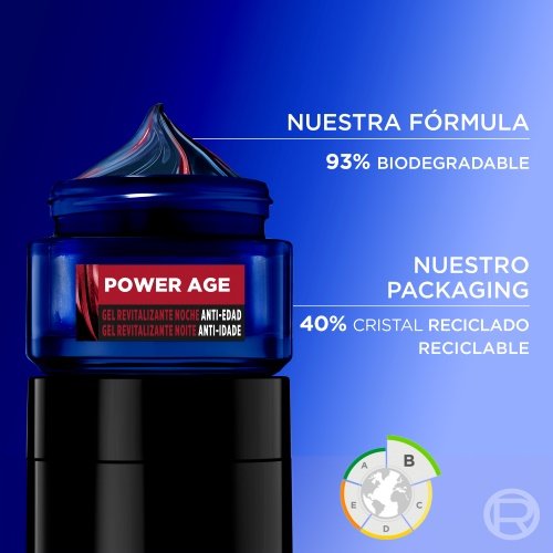 LOREAL PARIS MEN EXPERT POWER AGE GEL REVITALIZANTE NOCHE 1